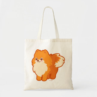 Bolsa Tote Cão bonito Kawaii Pomeranian