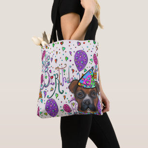 Bolsa Tote Cão Boxer
