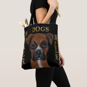 Bolsa Tote Cão Boxer