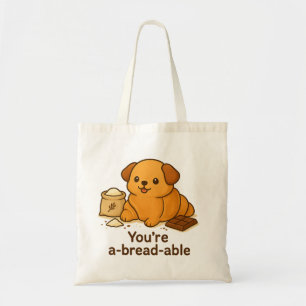Bolsa Tote Cão Croissant