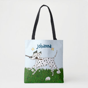 Bolsa Tote Cão Dalmaciano de saída