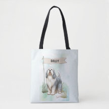 Cão de Água Polonês Aquarela Personalizar Cachorro