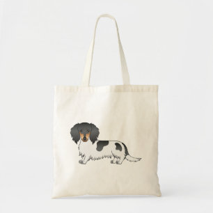 Bolsa Tote Cão-De-Cabelo Longo Preto E Penteado