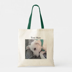 Bolsa Tote Cão de Dia de São Patrício Cansado Vestindo Verde