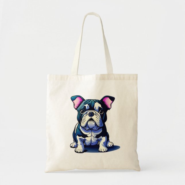 Bolsa Tote Cão-de-Massa (Frente)