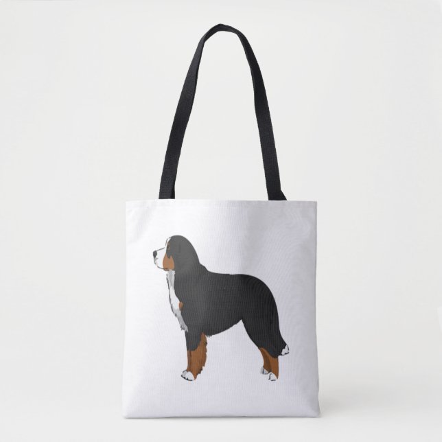 Bolsa Tote Cão-de-Montanha Bernês 2 (Frente)
