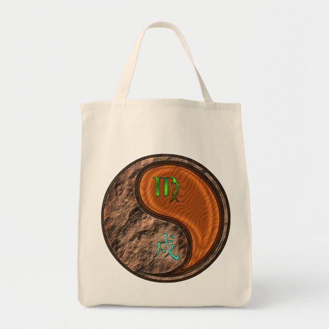 Bolsa Tote Cão de Virgem e Madeira (Frente)