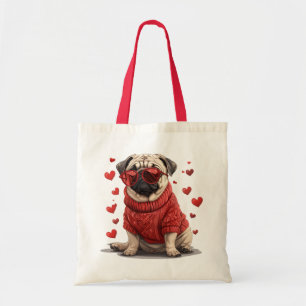 Bolsa Tote Cão dia de os namorados