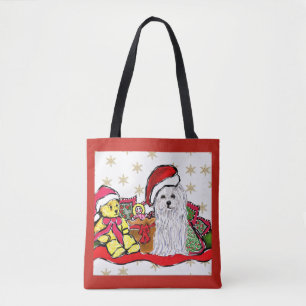 Bolsa Tote Cão Maltês