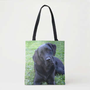 Bolsa Tote Cão-Papota-Labrador Preto