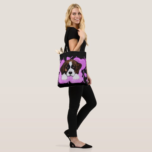 BOLSA TOTE CÃO SÃO BERNARDO (No(a) Modelo)