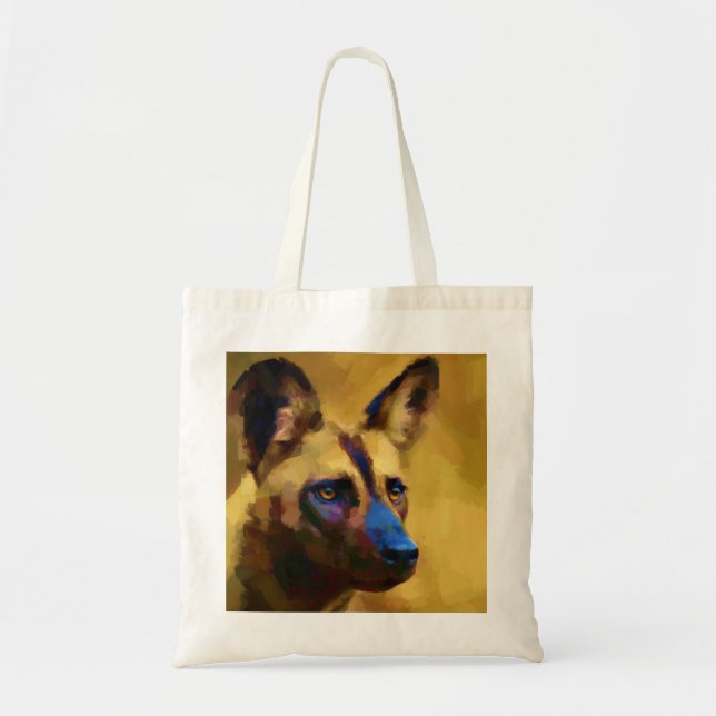 Bolsa Tote Cão selvagem africano (Frente)