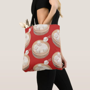 Bolsa Tote Cão Sorriso - Delícia de Xiao Long Bao