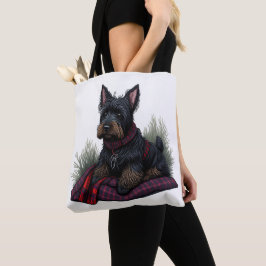 Bolsa Tote Cão Terrier escocês