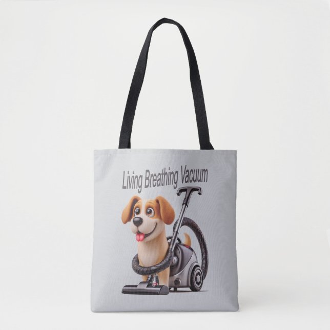 Bolsa Tote Cão Vácuo Respirativo (Frente)