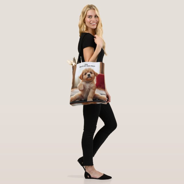 Bolsa Tote Cão Yoga (No(a) Modelo)