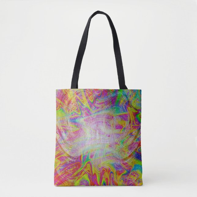 Bolsa Tote Caos Abstrato (Frente)