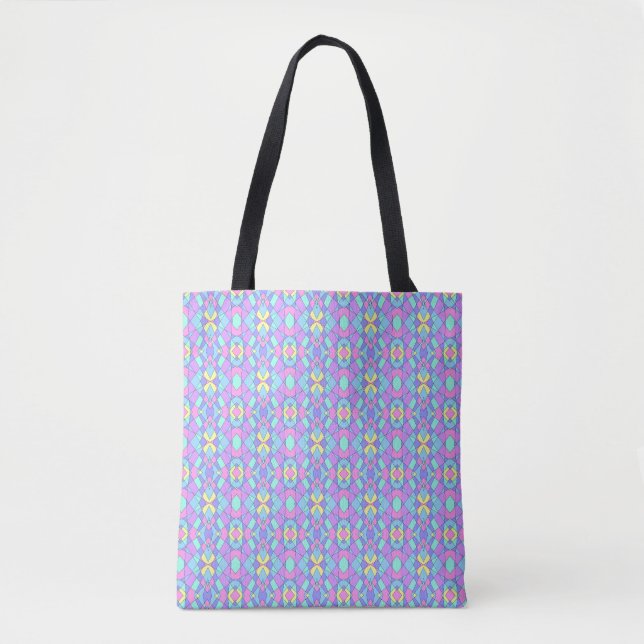 Bolsa Tote Caos Coloridos 29 (Frente)