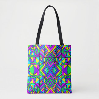 Bolsa Tote Caos Coloridos 8