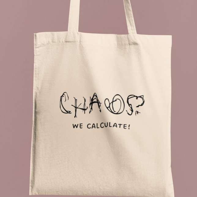 Bolsa Tote Caos? Nós Calculamos Camisa Legal e Divertida para (Shop now and carry knowledge with style!)
