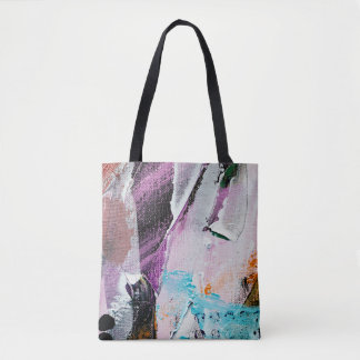 Bolsa Tote capa de fundo pintada,acrílico,arte,ar