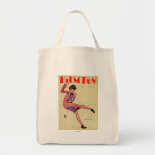 Bolsa Tote Capa de revista do divertimento do filme