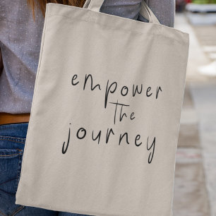 Bolsa Tote Capacite o motivacional para a jornada inspiracion