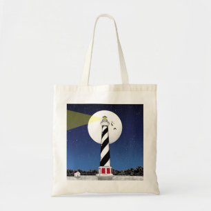Bolsa Tote Cape Hatteras Lighthouse Carolina do Norte