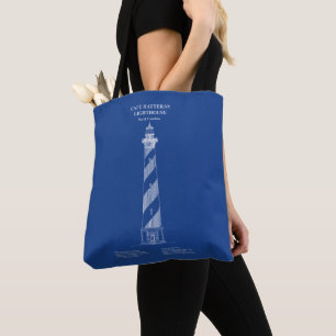 Bolsa Tote Cape Hatteras Lighthouse - Carolina do Norte - AD