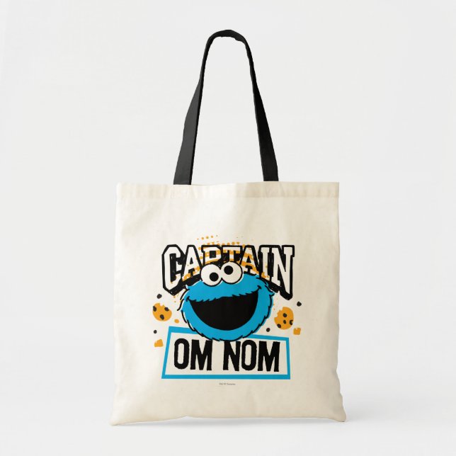 Bolsa Tote Capitão Cookie Monster (Frente)