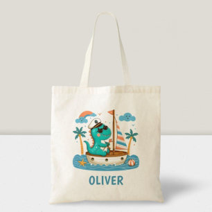 Bolsa Tote Capitão de veleiro náutico Trex fofo