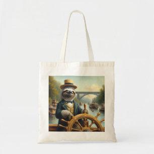 Bolsa Tote Capitão do Riverboat Sloth