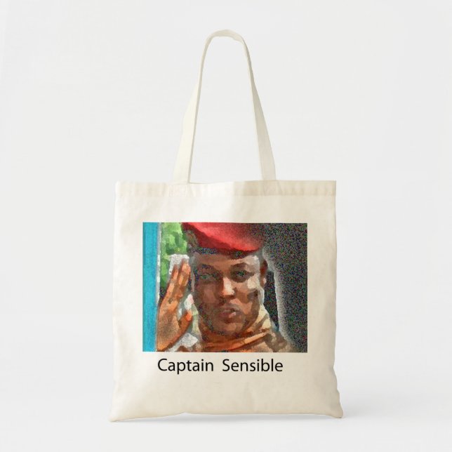 Bolsa Tote Capitão Ibrahim Traore (Frente)