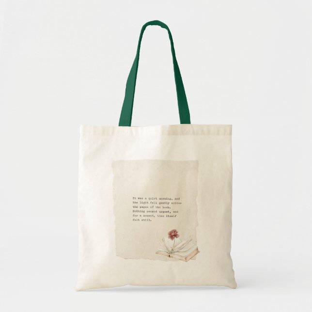 Bolsa Tote Capítulo do Livro Rosa Vermelha (Frente)