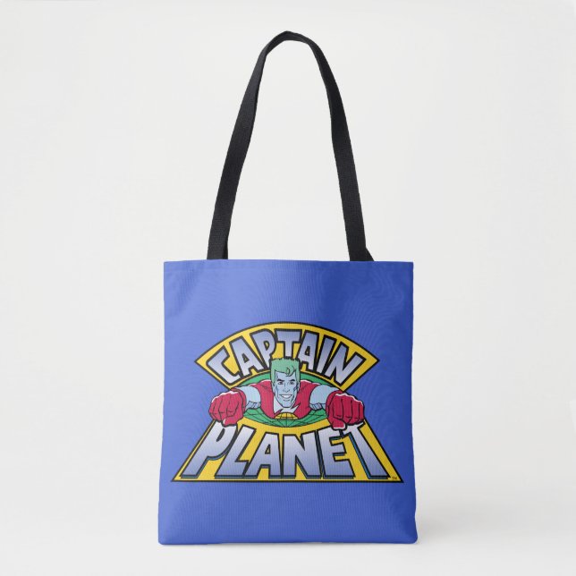 Bolsa Tote Captain Planet Logo (Frente)