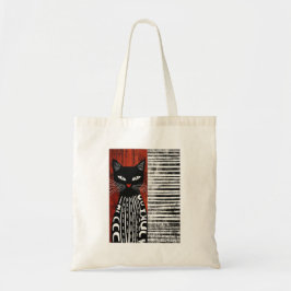 Bolsa Tote Captivando a arte de gatos pretos