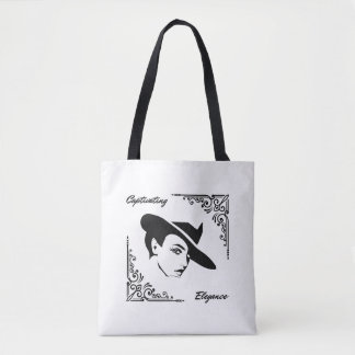 Bolsa Tote Captivando a Elegância Linda Mulher Moderna
