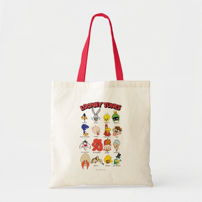 Bolsa Tote Capturas de cabeça do LOONEY TUNES™ (Frente)
