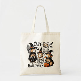 Bolsa Tote Capy Halloween Capybara
