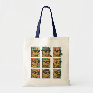 Bolsa Tote Capybara Calm Crew Tote Bag