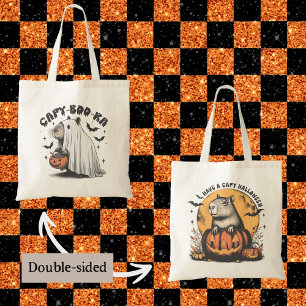 Bolsa Tote Capybara Capy Halloween Funny Capy-Boo-Ra Cute