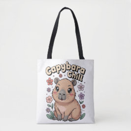 Bolsa Tote Capybara Chill