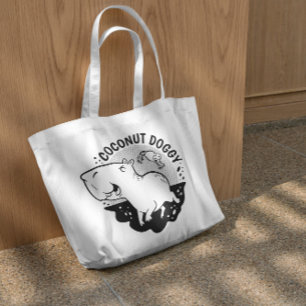 Bolsa Tote Capybara E Cartoon De Sapo
