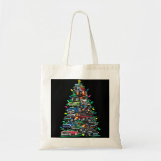Bolsa Tote Car Madness Christmas Tree! Classic Muscle Cars an