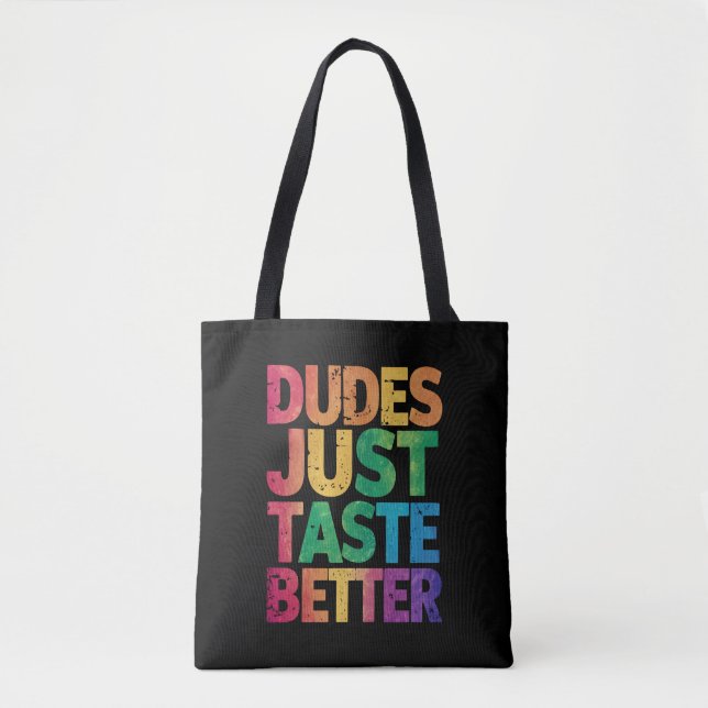 Bolsa Tote Cara, apenas provem melhor Orgulho gay (Frente)