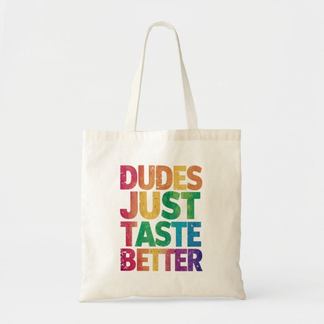Bolsa Tote Cara, apenas provem melhor Orgulho gay (Frente)