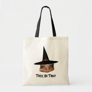 Bolsa Tote Cara De Feiticeiro Hat Halloween Saco De Tote Engr