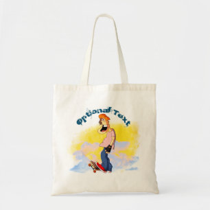 Bolsa Tote Cara de skate
