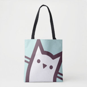 Bolsa Tote Cara do gato