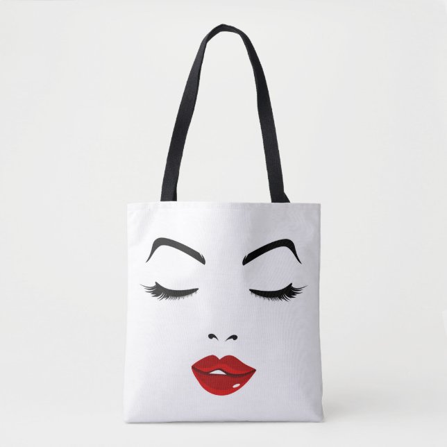 Bolsa Tote Cara elegante (Frente)